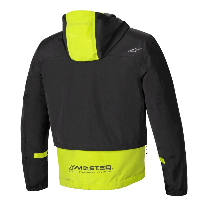 Alpinestars Mootant непромокаема парка Black-Fluo Yellow