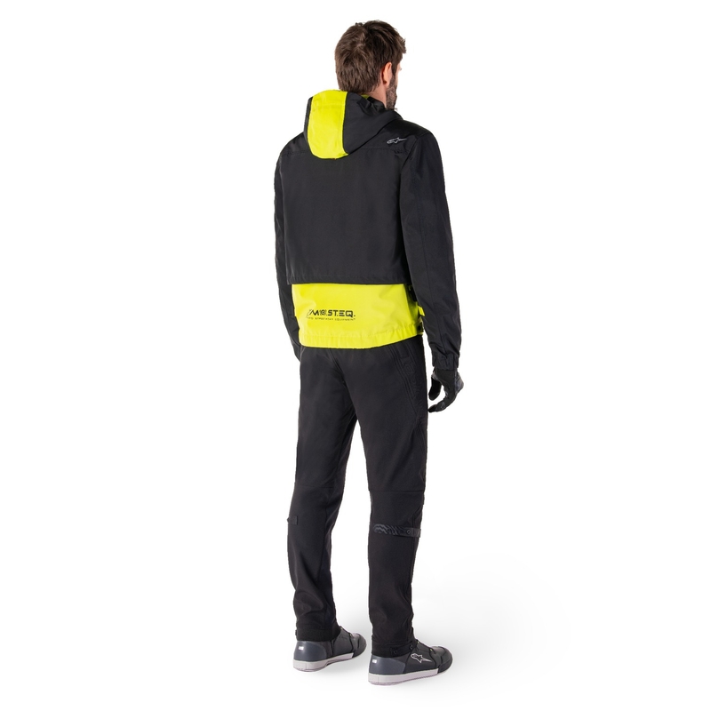 Alpinestars Mootant непромокаема парка Black-Fluo Yellow