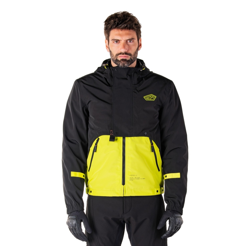 Alpinestars Mootant непромокаема парка Black-Fluo Yellow