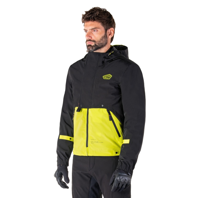 Alpinestars Mootant непромокаема парка Black-Fluo Yellow
