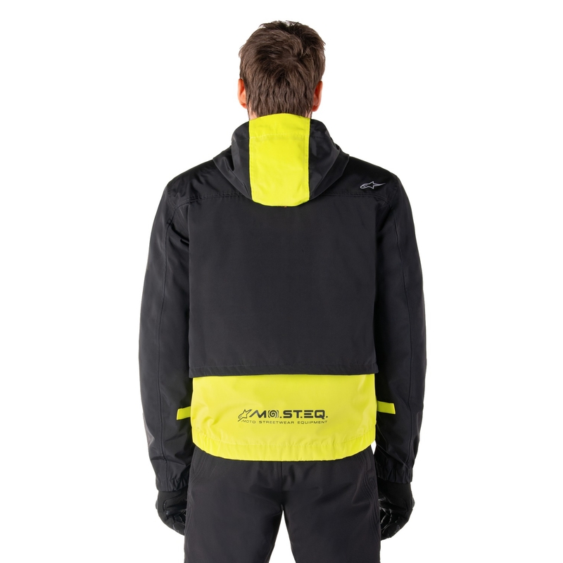 Alpinestars Mootant непромокаема парка Black-Fluo Yellow