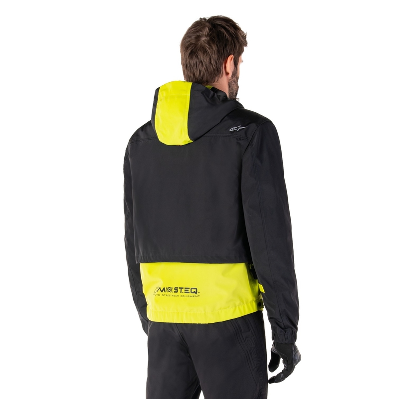 Alpinestars Mootant непромокаема парка Black-Fluo Yellow