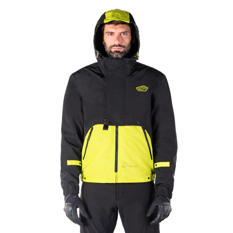 Alpinestars Mootant непромокаема парка Black-Fluo Yellow