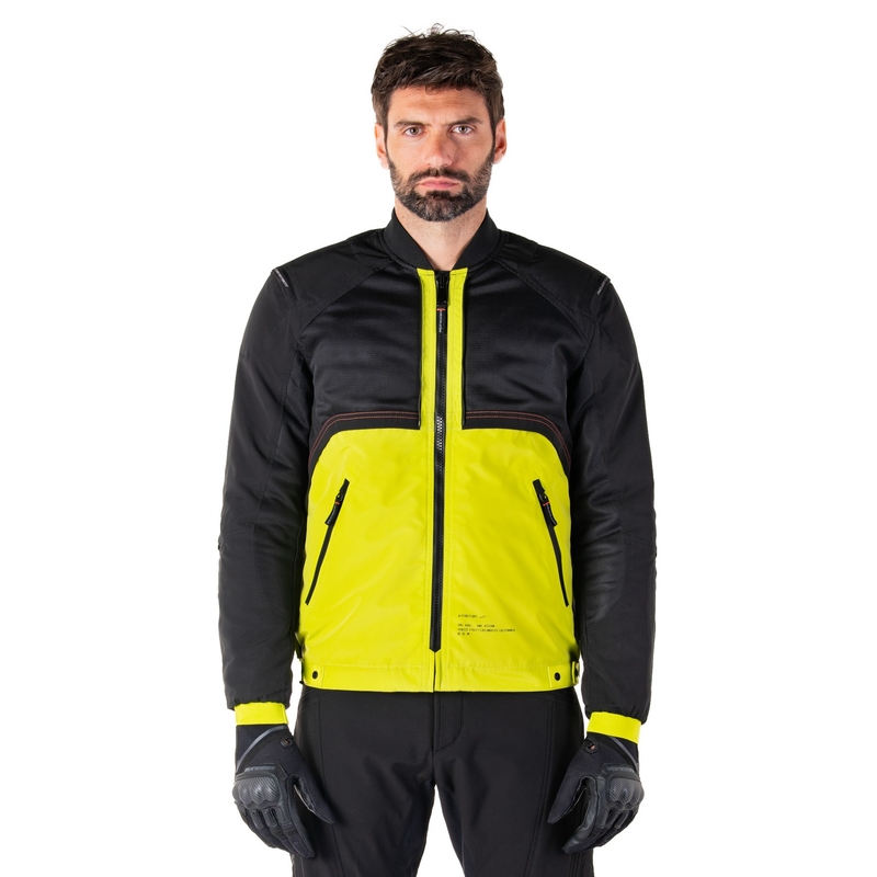 Alpinestars Mootant непромокаема парка Black-Fluo Yellow