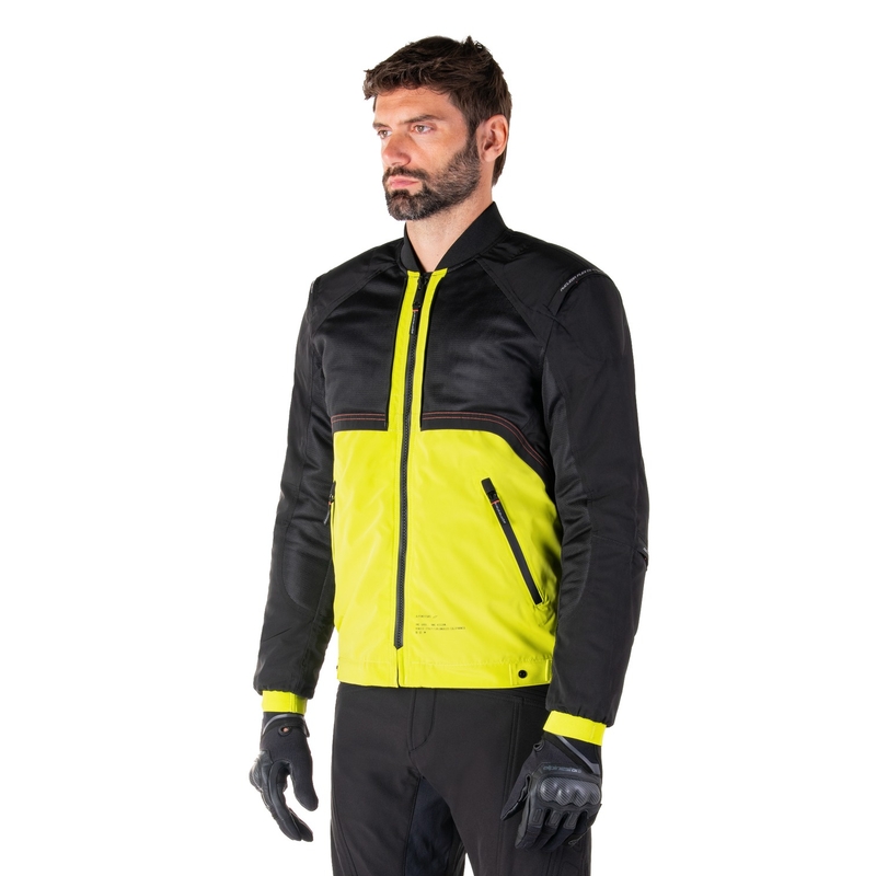 Alpinestars Mootant непромокаема парка Black-Fluo Yellow