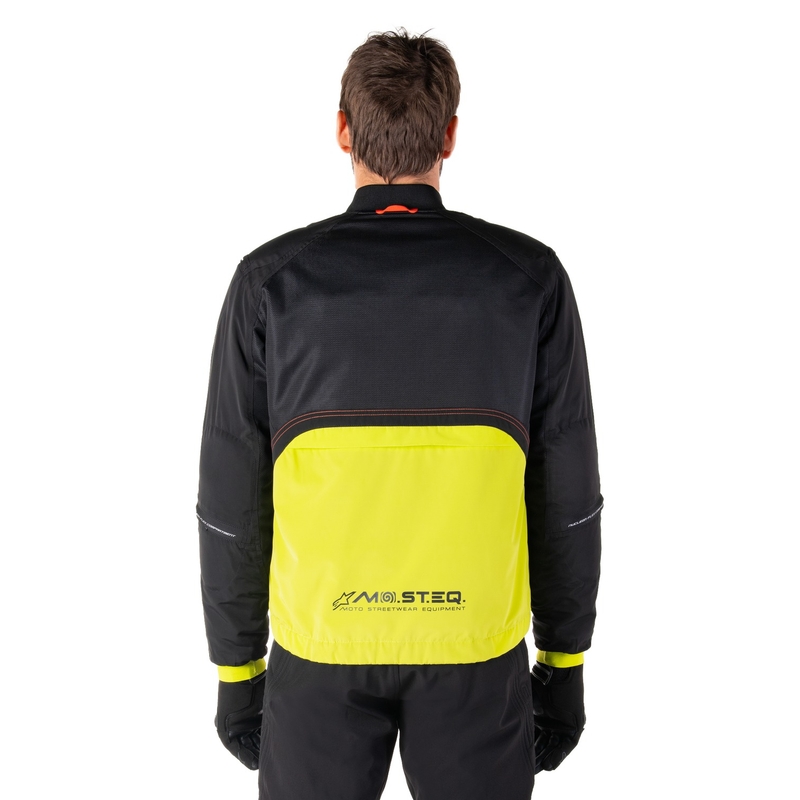 Alpinestars Mootant непромокаема парка Black-Fluo Yellow