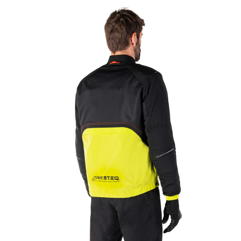 Alpinestars Mootant непромокаема парка Black-Fluo Yellow