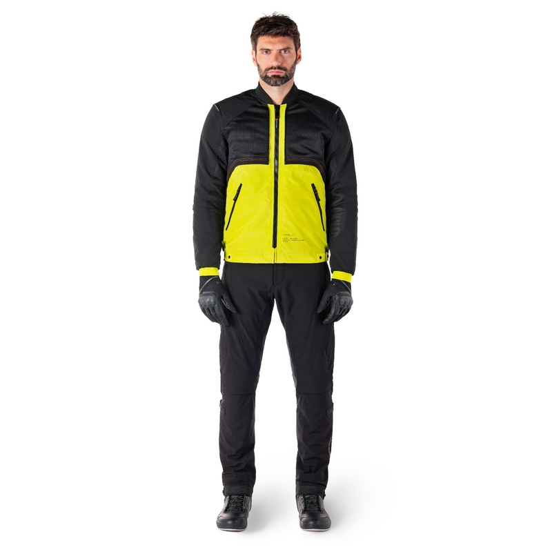 Alpinestars Mootant непромокаема парка Black-Fluo Yellow