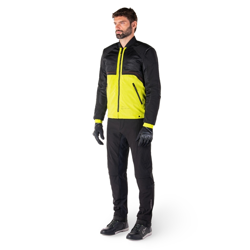 Alpinestars Mootant непромокаема парка Black-Fluo Yellow
