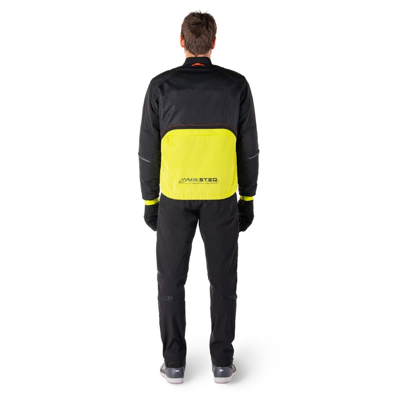 Alpinestars Mootant непромокаема парка Black-Fluo Yellow