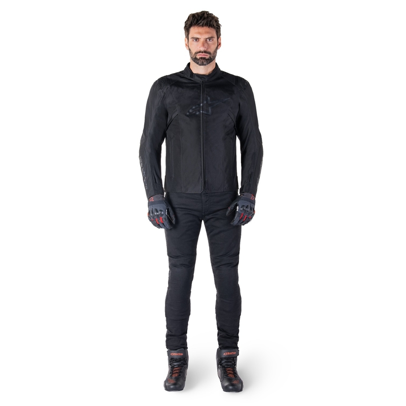 Alpinestars T-SPS 2 Водоустойчиво черно яке за мотоциклет