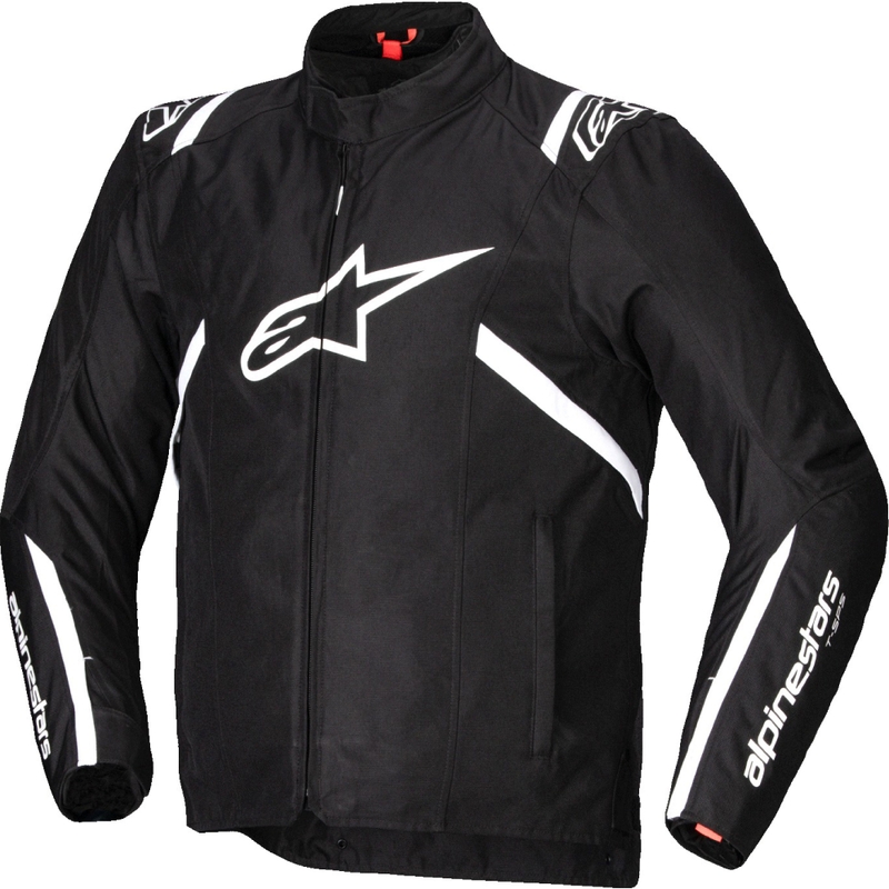 Alpinestars T-SPS 2 Водоустойчиво черно и бяло яке за мотоциклет
