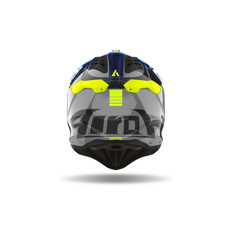 Мотокрос каска Airoh Aviator 3.0 Push blue