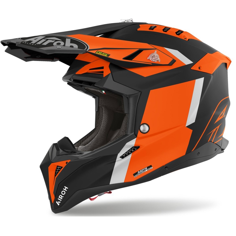 Мотокрос каска Airoh Aviator 3 Glory orange matt