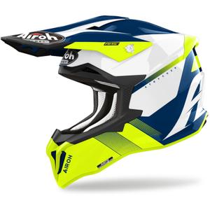 Мотокрос каска Airoh Strycker Blazer жълта разпродажба