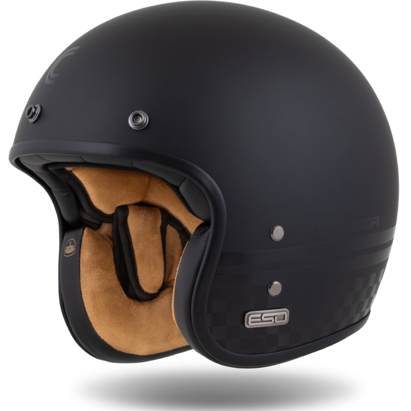 Отворена каска Cassida Eso Forty Nine matte black