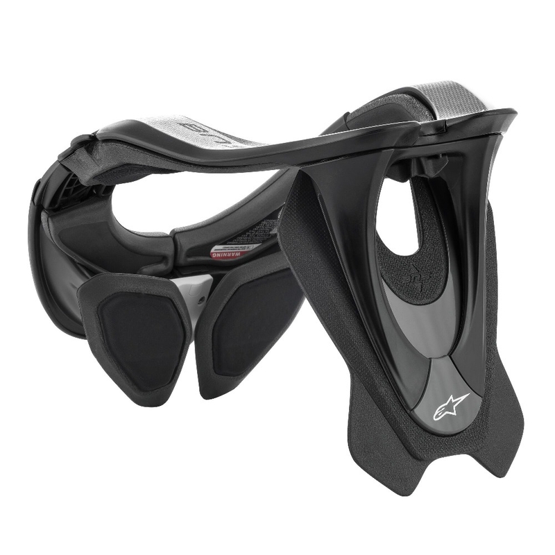 Alpinestars BNS Tech-2 протектор за шийния отдел на гръбначния стълб черно-сив