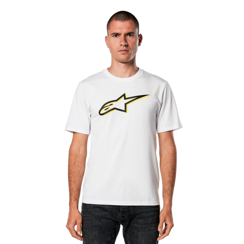Тениска Alpinestars Ageless Shadow CSF бяло-черна
