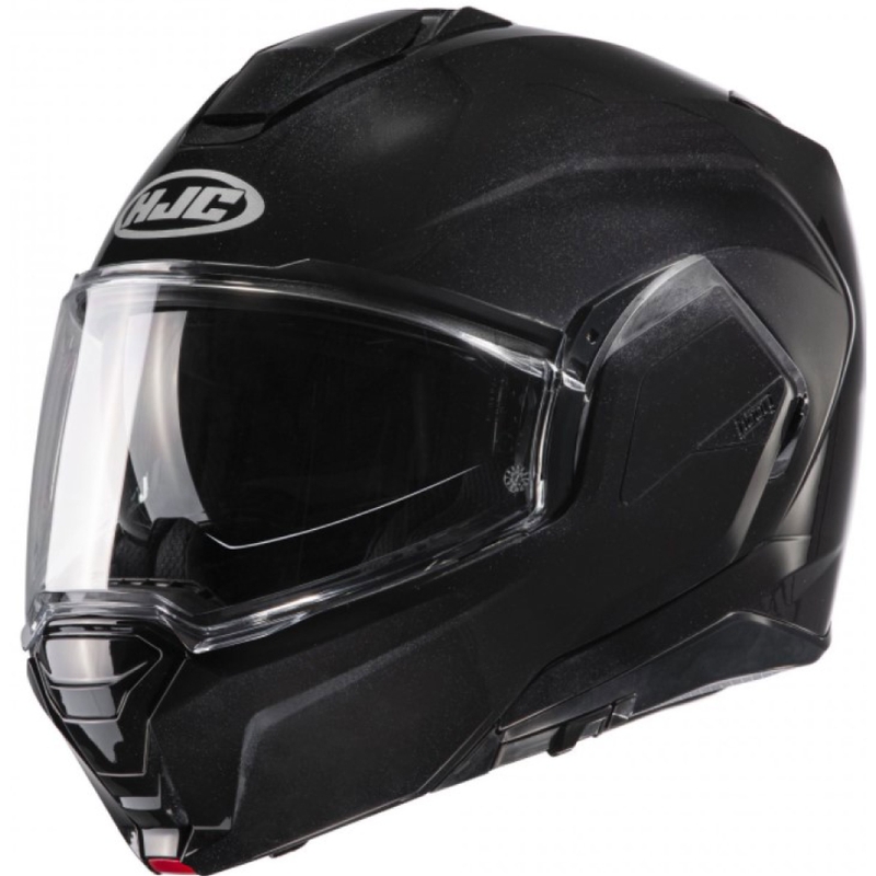 Сгъваема мотоциклетна каска HJC I100 Solid metal black