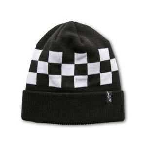 Alpinestars Шапка с каре в черно и бяло
