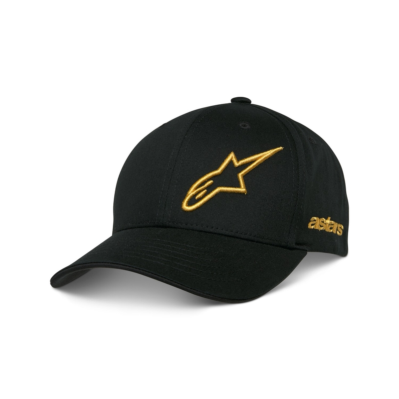 Alpinestars Sessionized Snapback Cap Black and Gold