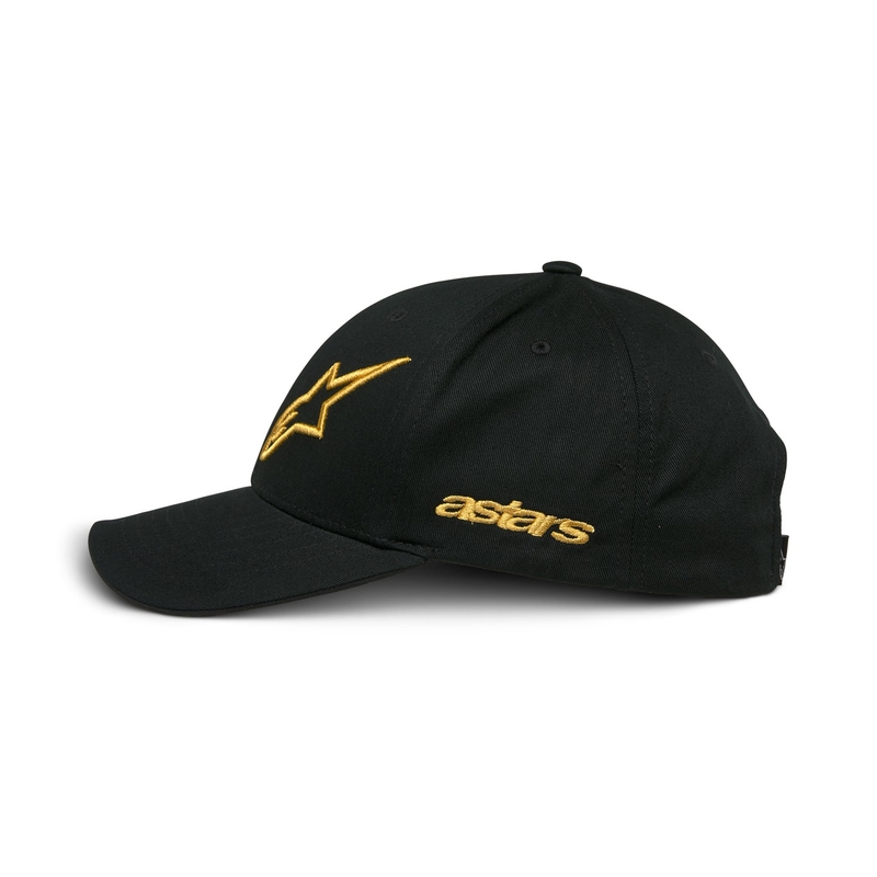 Alpinestars Sessionized Snapback Cap Black and Gold