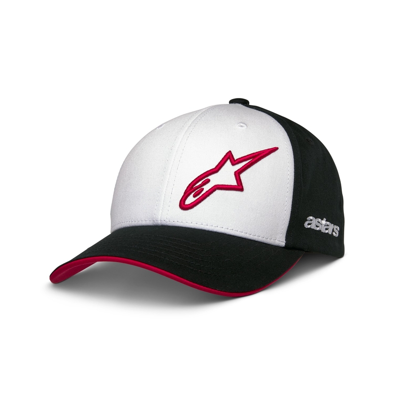 Alpinestars Sessionized Snapback Cap White and Red