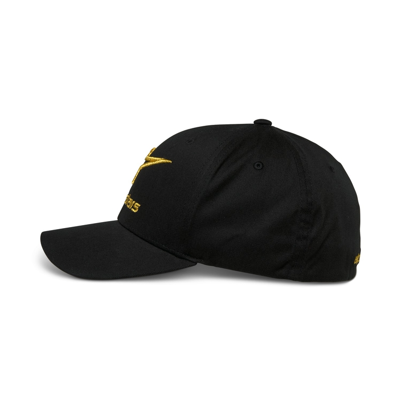 Alpinestars Gild Flexback шапка черно и златно