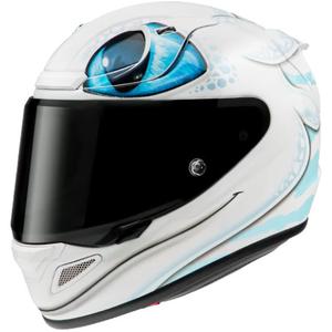 Интегрална каска HJC RPHA 12 Light Fury Universal бяло-синя