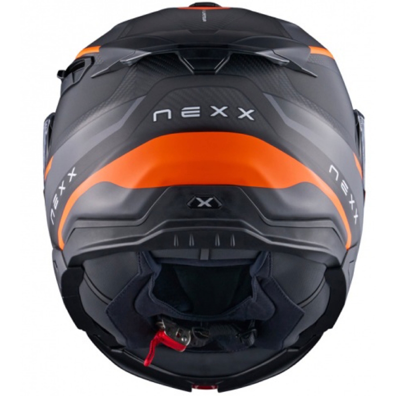 Каска за мотоциклет Nexx X.Lifetour PRO Mile матово оранжево-сива разпродажба