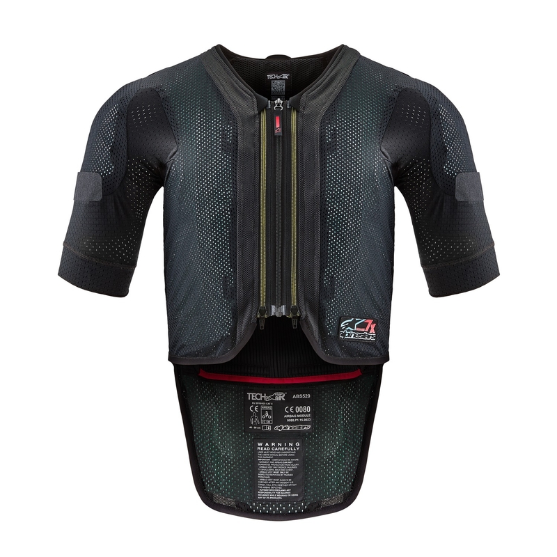 Жилетка с въздушна възглавница Alpinestars TECH-AIR®7X System черно-червена