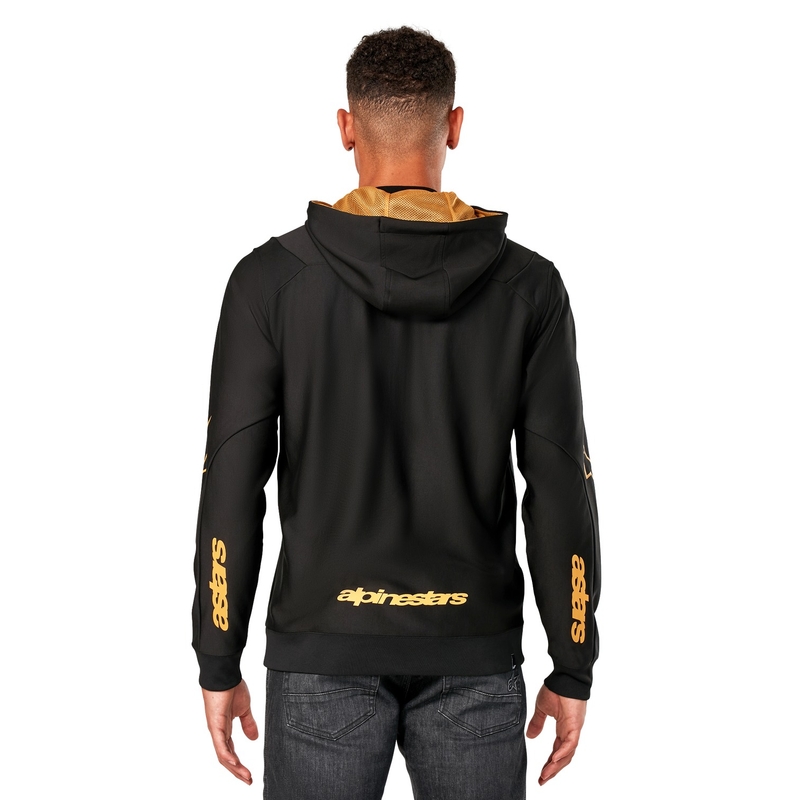 Alpinestars Sessions 3 Hoodie black and gold