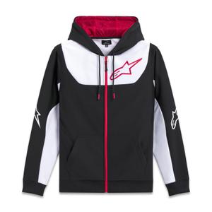 Alpinestars Sessions 3 Hoodie черна, бяла и червена