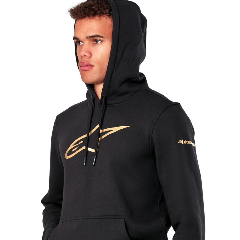 Alpinestars Gilded Hoodie черна и златна