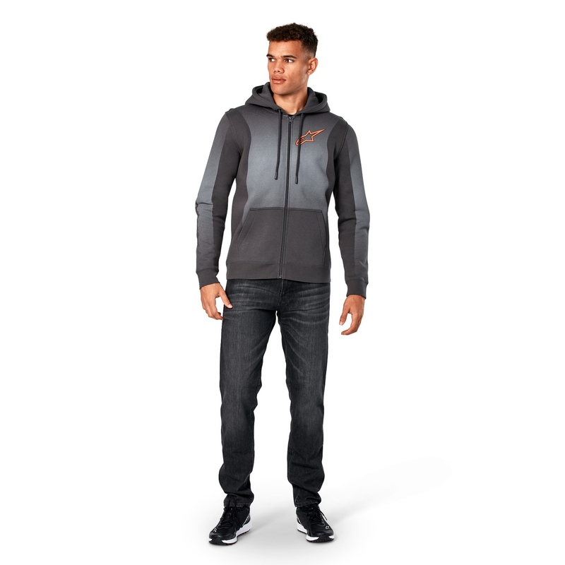 Alpinestars Arising Hoodie тъмно сиво-светло сиво