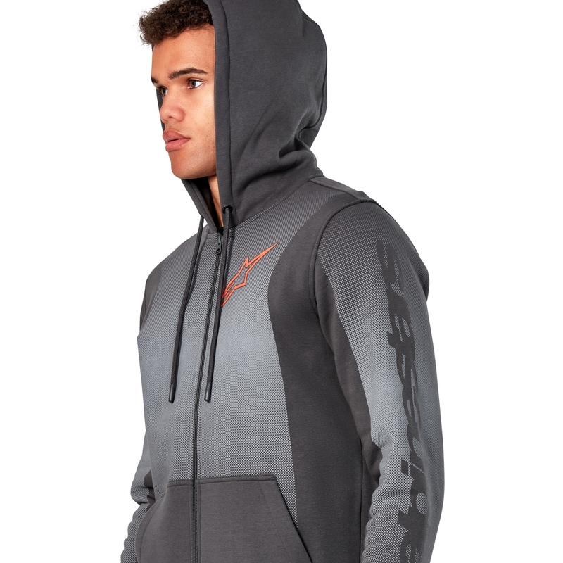 Alpinestars Arising Hoodie тъмно сиво-светло сиво