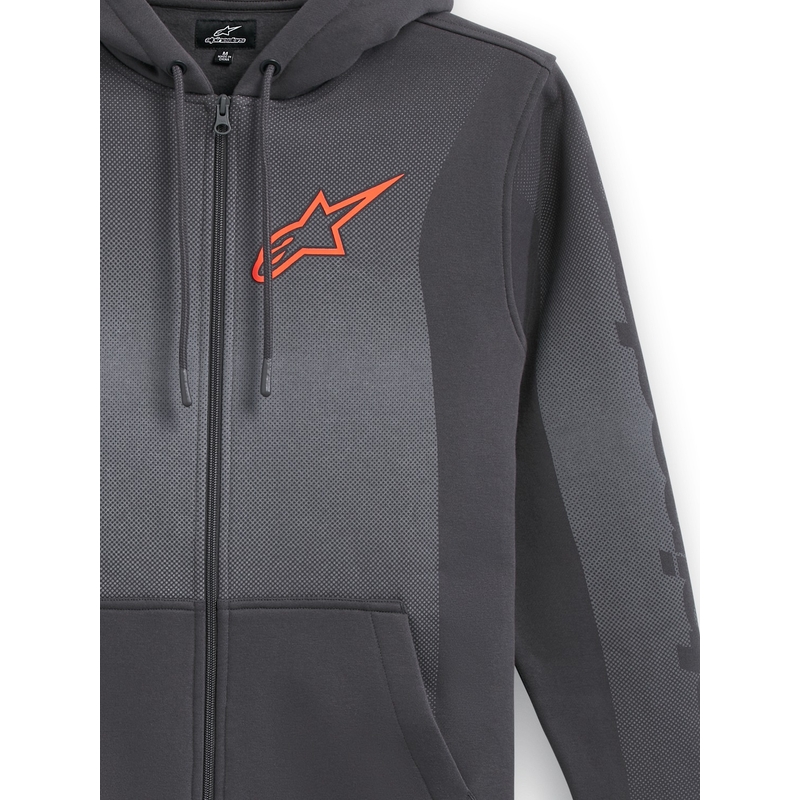 Alpinestars Arising Hoodie тъмно сиво-светло сиво