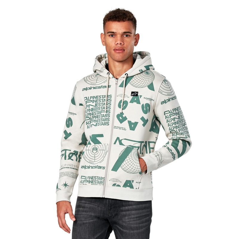Alpinestars Determinant Hoodie white offwhite