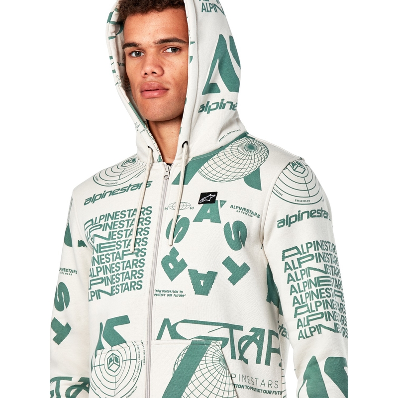Alpinestars Determinant Hoodie white offwhite