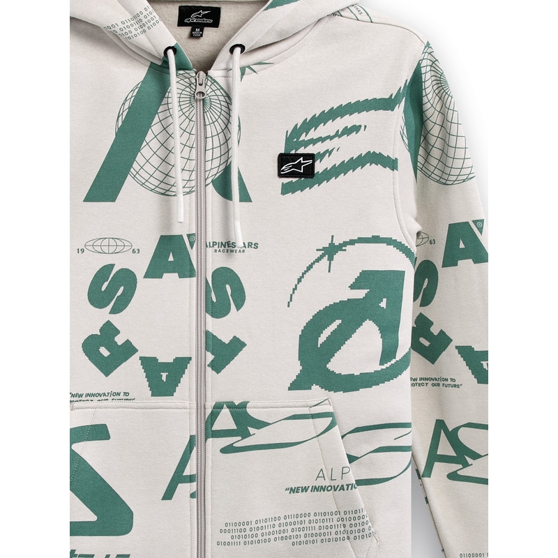 Alpinestars Determinant Hoodie white offwhite