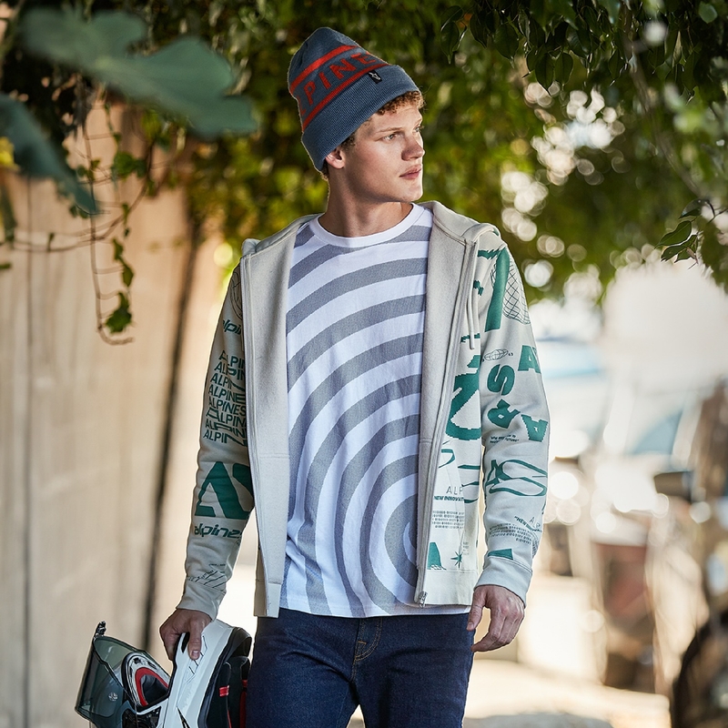 Alpinestars Determinant Hoodie white offwhite