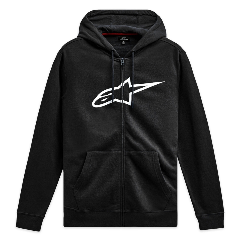 Alpinestars Ageless Zip Hoodie 3 черно и бяло