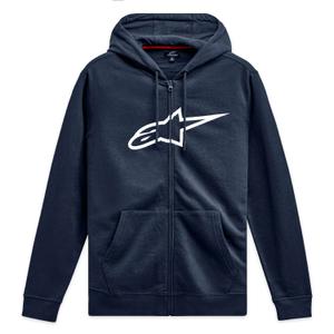Alpinestars Ageless Zip Hoodie 3 синьо и бяло
