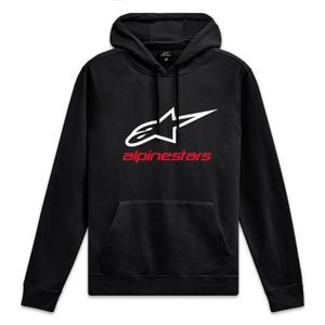 Alpinestars Always Hoodie 3 черна, бяла и червена