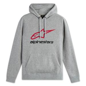 Alpinestars Always Hoodie 3 сиво-червено-черно