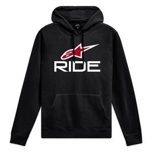Alpinestars Ride Hoodie 4 черна, бяла и червена