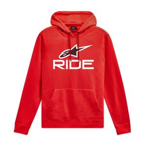 Alpinestars Ride 4.0 Суитшърт червено, бяло и черно