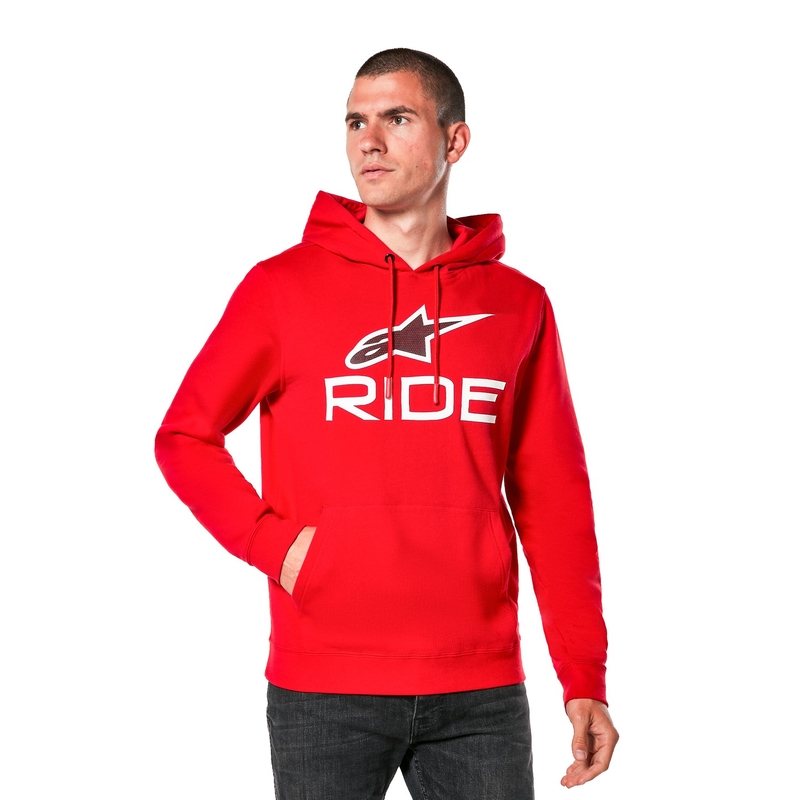 Alpinestars Ride 4.0 Суитшърт червено, бяло и черно