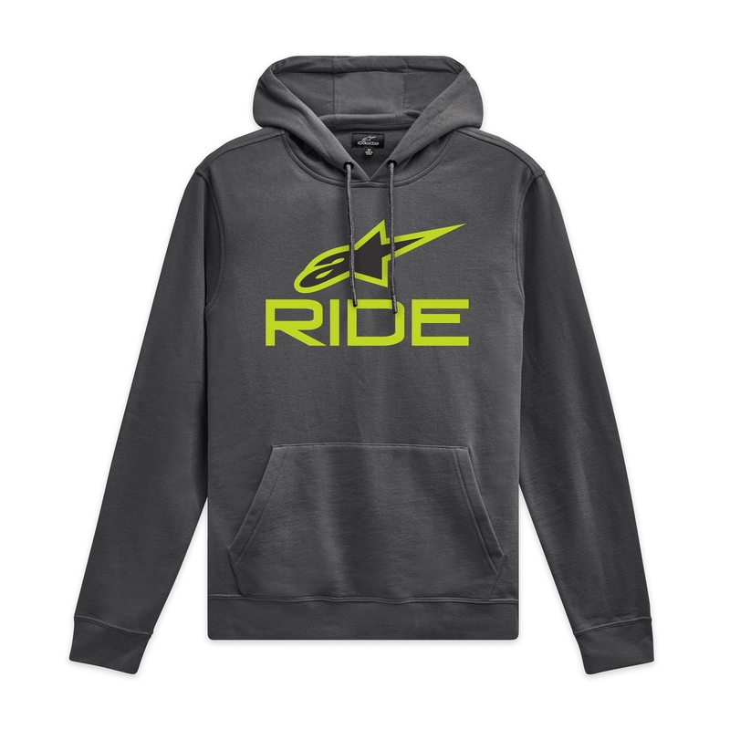 Alpinestars Ride 4.0 сиво-жълто-черна качулка