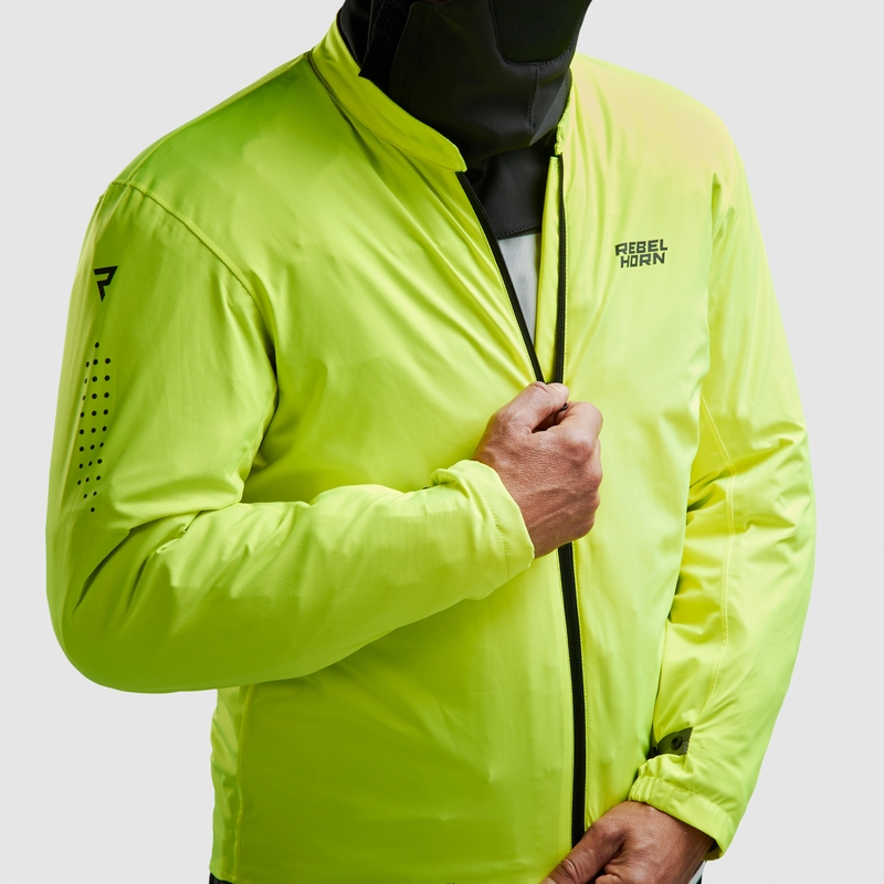 Rebelhorn In &amp; Out HydraShield PRO флуорово жълто водоустойчиво яке